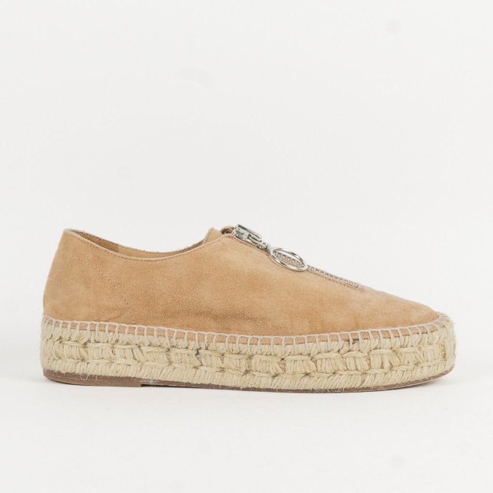Alexander Wang Suede Espadrille Flatforms
